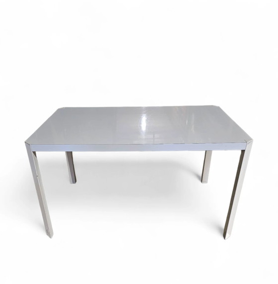 Mesa de cocina pesada de laminado / Formica / años 70 – Mesas de comedor (photo 4 of 12)