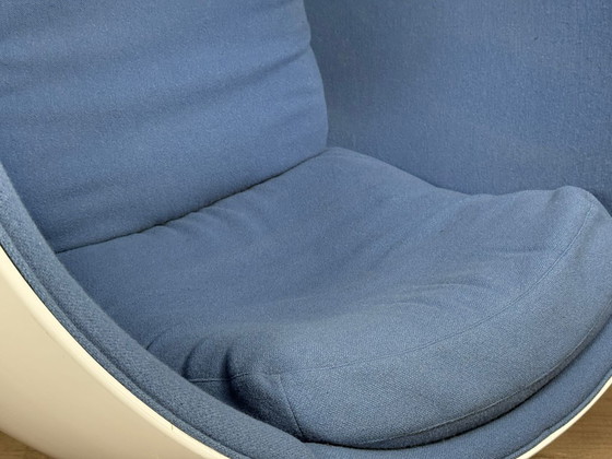 Eero Aarnio Originals Ball Chair – Blue | Eero Aarnio – Armchairs, Other, Textile, Vintage (photo 9 of 16)