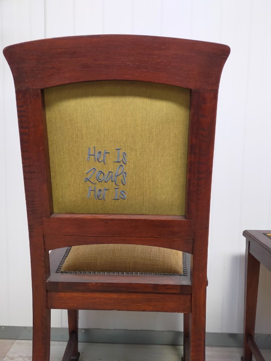 Image 1 of Sedia da pranzo 6 pezzi + tavolo