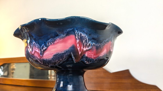 Image 1 of Grande Coupe en Céramique par Raymond Fassy pour Vallauris