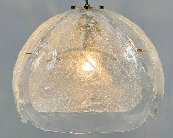 Image 1 of Lampada da soffitto/sospensione di Kaiser Leuchten, vetro di Murano, Germania, anni '60