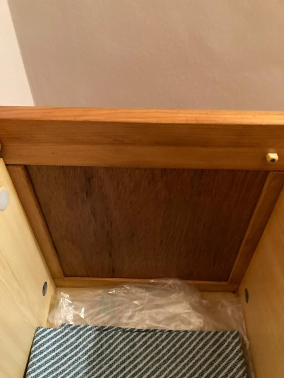 Image 1 of Solid wood toy chest / storage box – timeless design – 87 cm