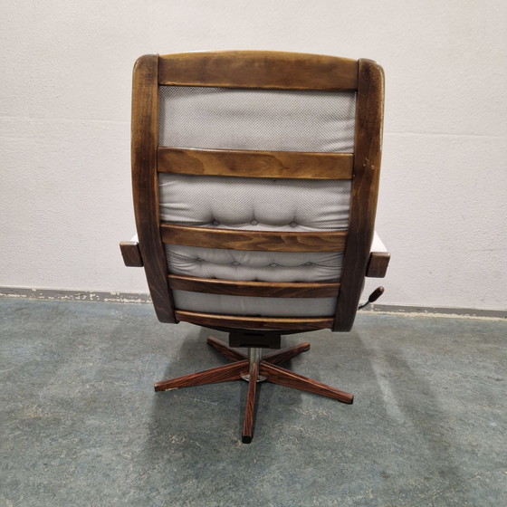 Image 1 of Vintage Verstelbare Deense Fauteuil