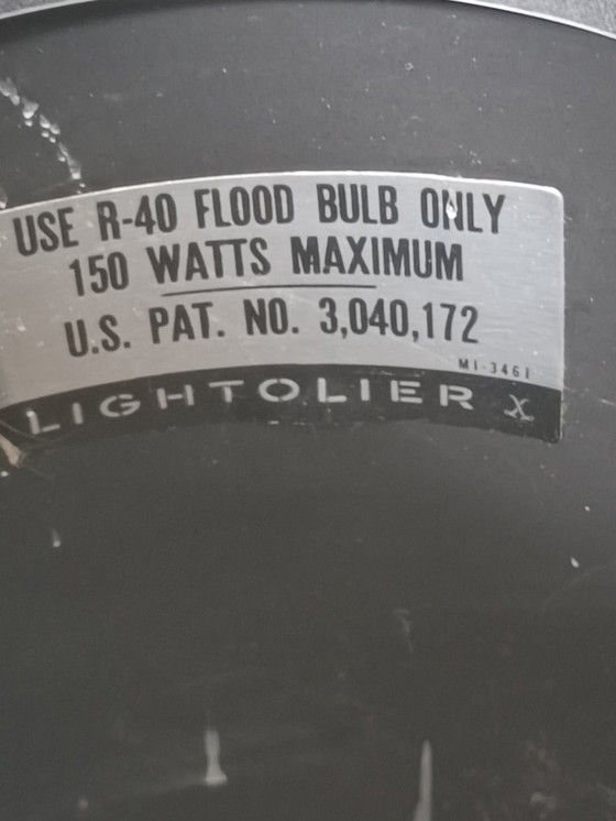 Image 1 of Minimalist lamp by G. Thurston for Lightolier USA, 1960s