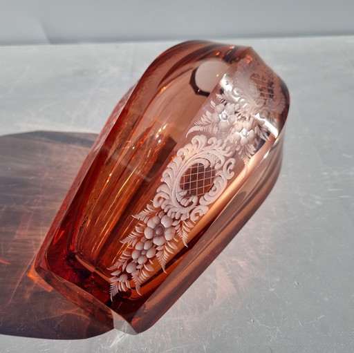 Classic Moser Corsica Rosaline vase