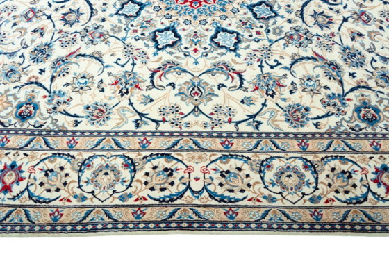 Image 1 of Tappeto orientale Nain 9La annodato a mano con contenuto di seta - 310 x 206 cm