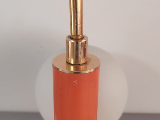 Image 1 of Lampe suspendue futuriste Spoutnik de l'ère spatiale, attribuée à Richard Essig
