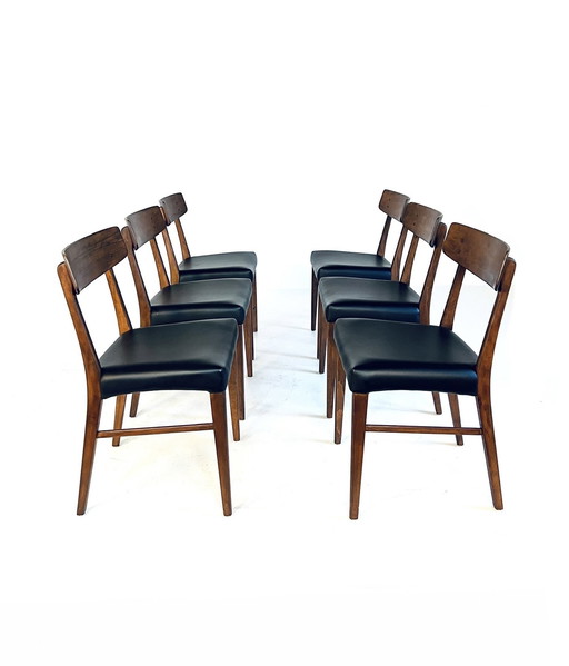 6X Vintage Dining Chair '60