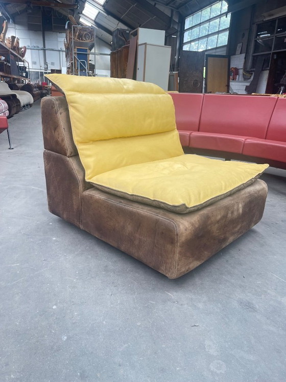 Image 1 of Chaise longue vintage au design italien par Carlo Bartoli pour Rossi Di Albizzate