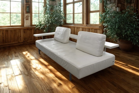 Magnifique Rolf Benz Dono Senator exclusif en parfait état – Chaises longues, Metal, Leather (photo 3 of 8)