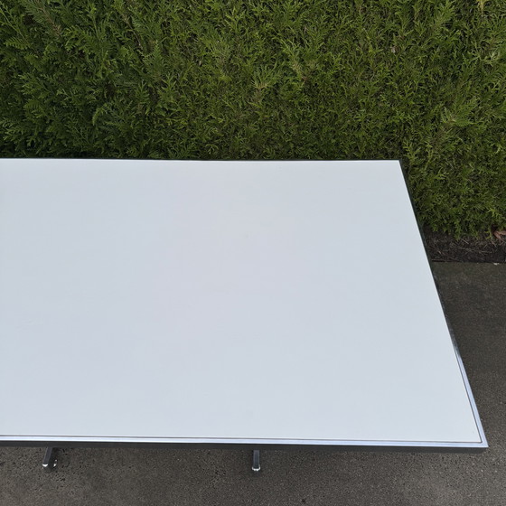 Image 1 of table à manger vintage chromée