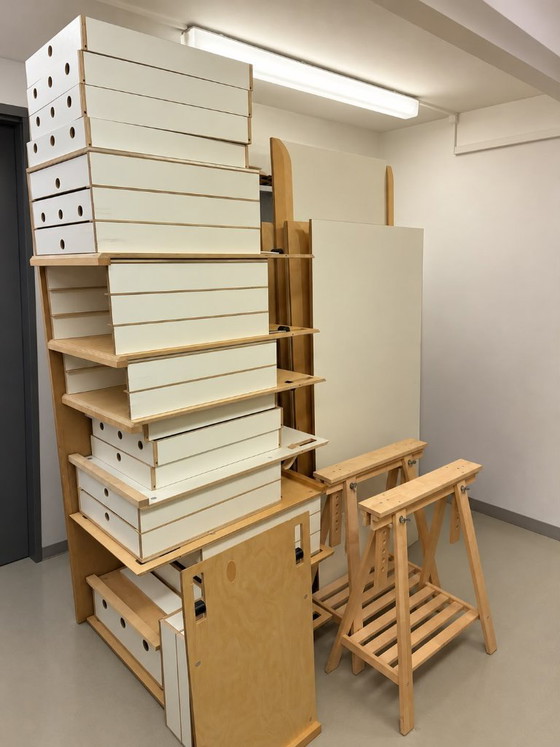 Moormann Spanoto Dining tables 160 cm & 190 cm, several available, Nils Holger Moormann, Wood, White, Modern (photo 4 of 6)