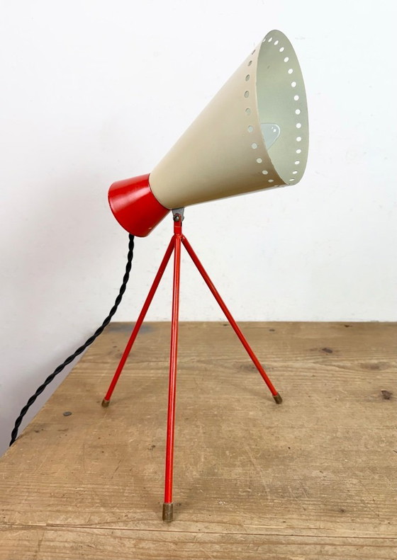 Image 1 of Lampe de table vintage du milieu du siècle par Josef Hůrka pour Napako, 1950s