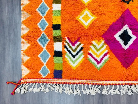 Image 1 of Tapis bérbere artisanal coloré 200cmx300cm 