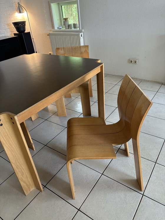 Image 1 of Tavolo da pranzo e 4 sedie di Castelijn e Gijs Bakker
