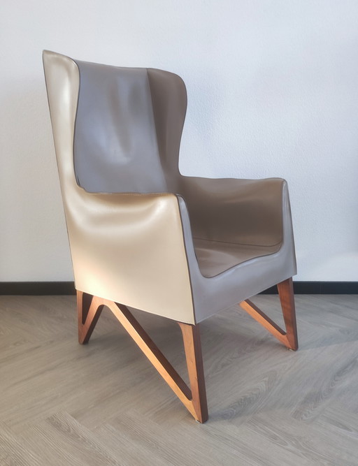 Georgetti Mobius Sessel aus Vollleder