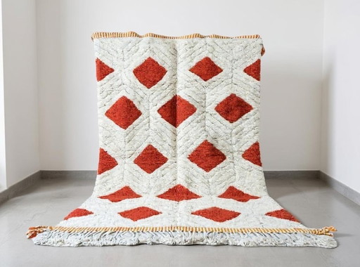 Tappeto berbero in lana autentica 200x150 cm