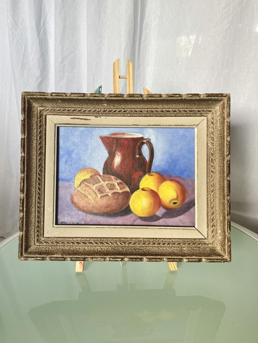 Hedendaags stilleven, gesigneerd (1989) – Montparnasse-lijst, jaren 1940