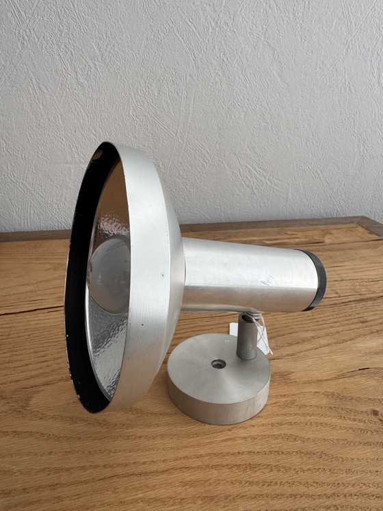 Image 1 of Zilverkleurige vintage spot van Philips Mid Century
