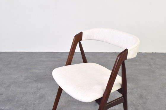 Image 1 of Mid-Century Danish Teak Dining Chairs by Th. Harlev for Farstrup, 1960s, Set of 4.