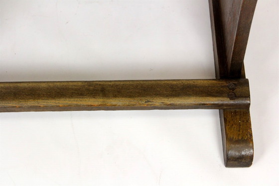 Image 1 of Fauteuil de cinéma vintage TON (Thonet), tchèque des années 1940, siège de théâtre en bois