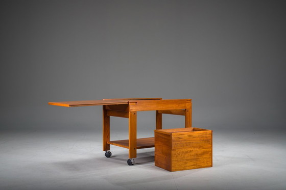 Image 1 of Barra de bar de teca danesa de mediados de siglo modelo 703 de Cart Aksel Kjersgaard, años 60