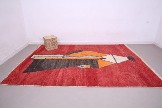 Tapis En Laine Naturel L200xH300cm Fait Main – Wool (photo 6 of 16)