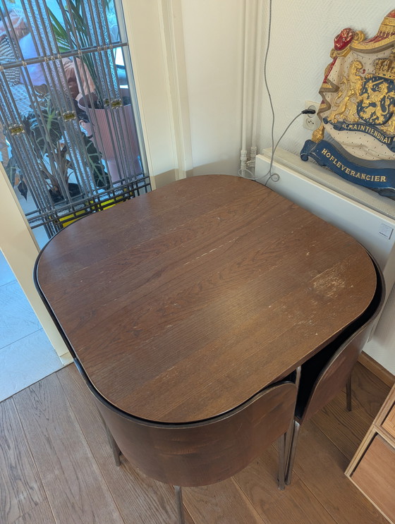 Image 1 of Sandra Kragnert for Ikea Fusion 5-Piece Dining Set 70s