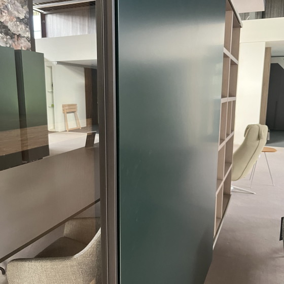 Image 1 of Novamobili TV wall cabinet with display case with LED