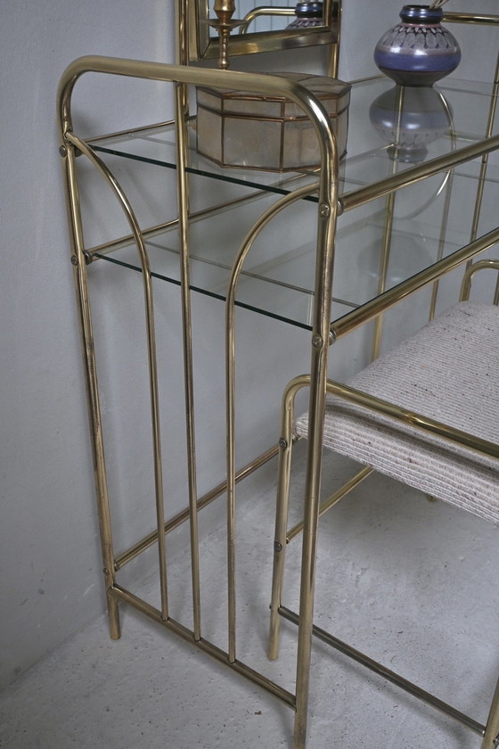 Image 1 of Toletta color oro Hollywood Regency