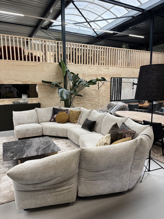 Gran configuración estándar Edra 5 módulos LP 2026 € 42.000.- – Sofás modulares, Velvet, Textile (photo 4 of 8)