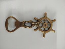 Apribottiglie in ottone dal design marittimo vintage
