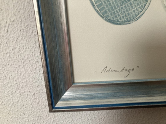 Image 1 of Serigrafia originale incorniciata di Leentje Linders