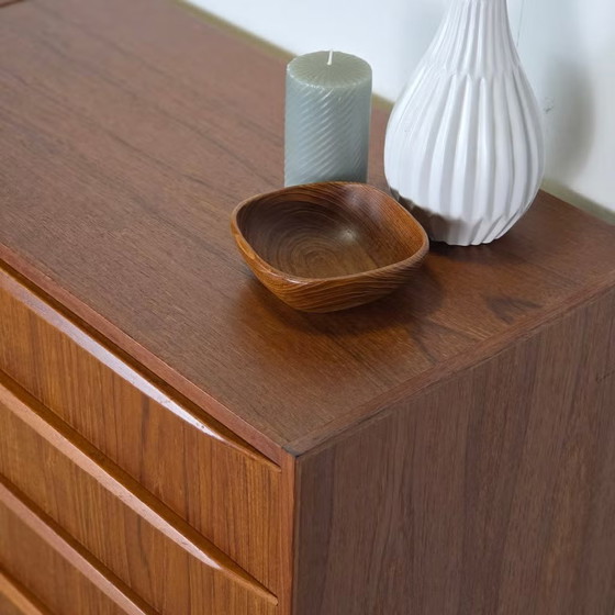 Cassettiera danese vintage, teak anni '60 scandinava, Cassettiere, Legno, Marrone, Scandinavian (foto 13 di 19)
