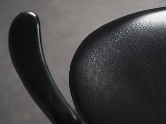 First Edition Arne Jacobsen Model 3217 Office Chair for Fritz Hansen, Denmark, 1950s, Metal, Silver, Vintage (photo 8 of 12)