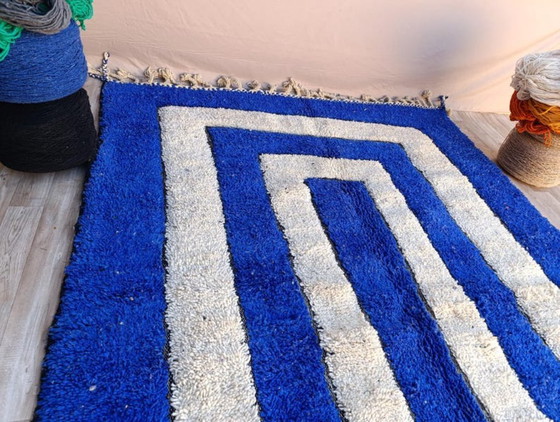 Alfombra marroquí de lana natural de 200 cm x 300 cm. – Wool (photo 5 of 5)
