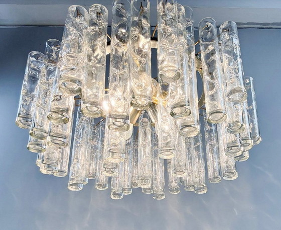 Image 1 of Lampadario/plafoniera di grandi dimensioni di metà secolo di Doria, Germania, anni '60