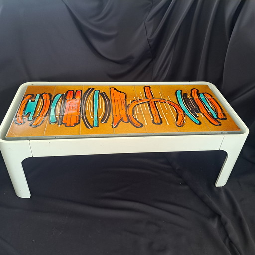 Ceramic coffee table in the style of Belarti - 60s/70s - vintage design