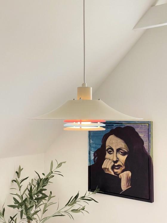 Image 1 of vintage Deens Design LAMP Mid Century Space Scandinavisch