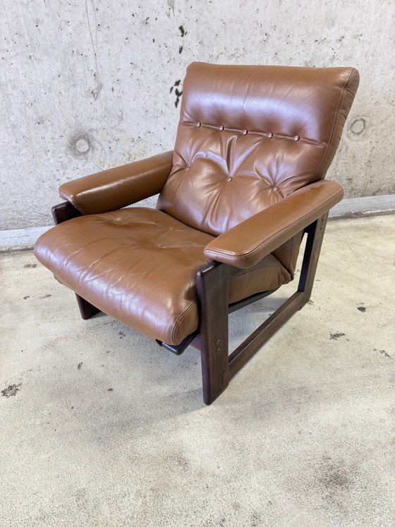 Image 1 of Set/2 Sillones Coja Culemborg Coñac Años 70