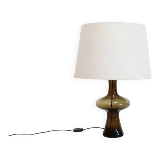 Glass table lamp by Lisbeth Brams for Fog & Morup, 1968 – tafellampen, Crystal, Vintage