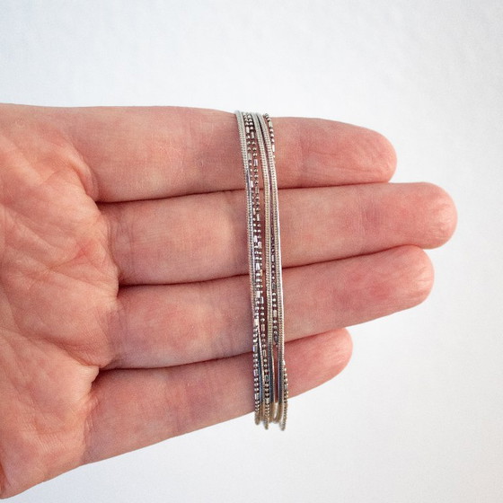 Image 1 of Silver bracelet from the brand Annah Cruz France
