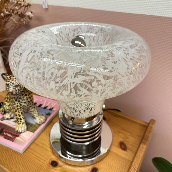 Image 1 of Italy murano glass table light 1970's