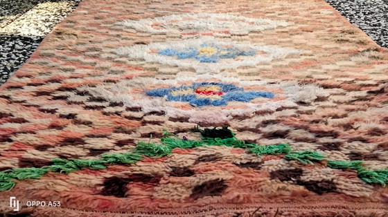 Image 1 of Handgeknoopt Berber kleed wol 180x91cm