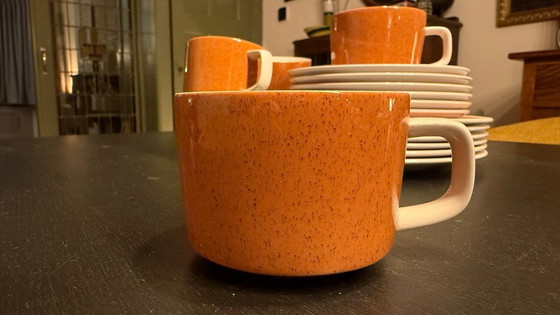 Image 1 of Mikasa 6x cup and saucer, 6 breakfast plates