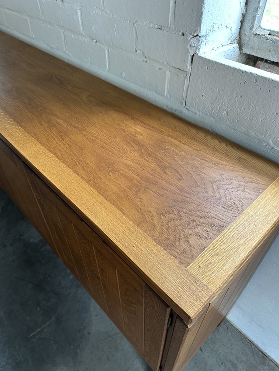 Image 1 of Eikenhouten buffetkast 'Weekend', Jos De Mey, Van Den Berghe-Pauvers, België, jaren 50