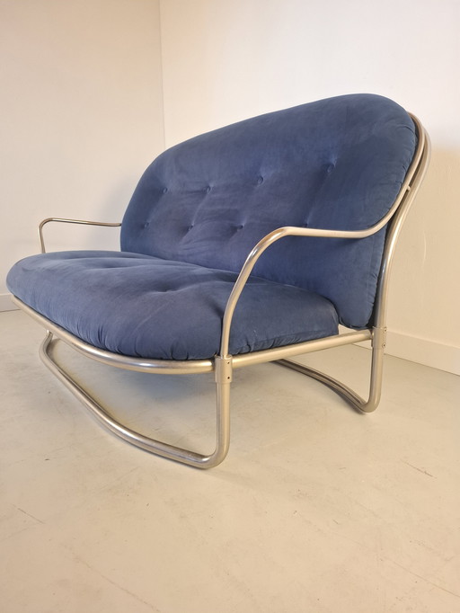 Sillón Cinova de 2 plazas de Carlo De Carli, diseño italiano