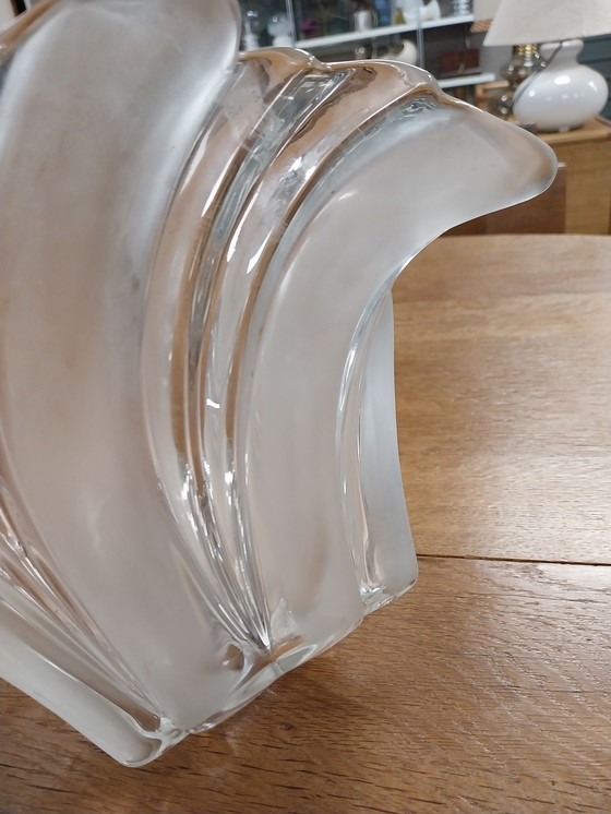 Image 1 of 1x Coupe en cristal Vannes 1980 33cm de diamètre