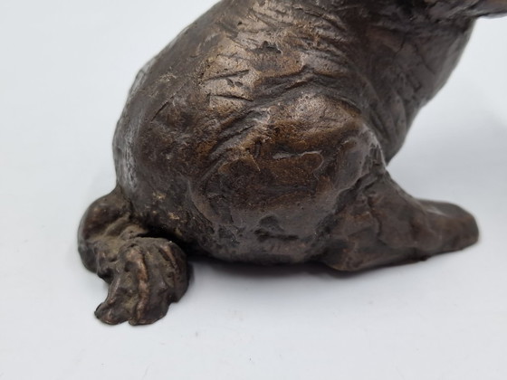 Image 1 of Kleine Bronzeskulptur eines Pferdes, Arthur Spronken?