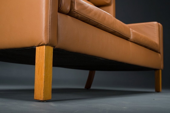 Image 1 of Canapé en cuir 2292 par Børge Mogensen pour Fredericia